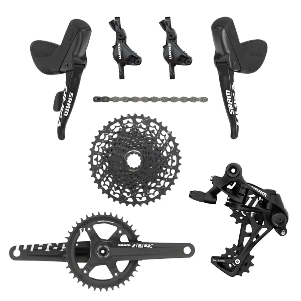 SRAM Apex 1x11 Gravel Groupset - Hydraulic Disc Brakes 42t sram apex 1x11 gravel groupset 0 1750475660 - AROUNDTHECYCLE