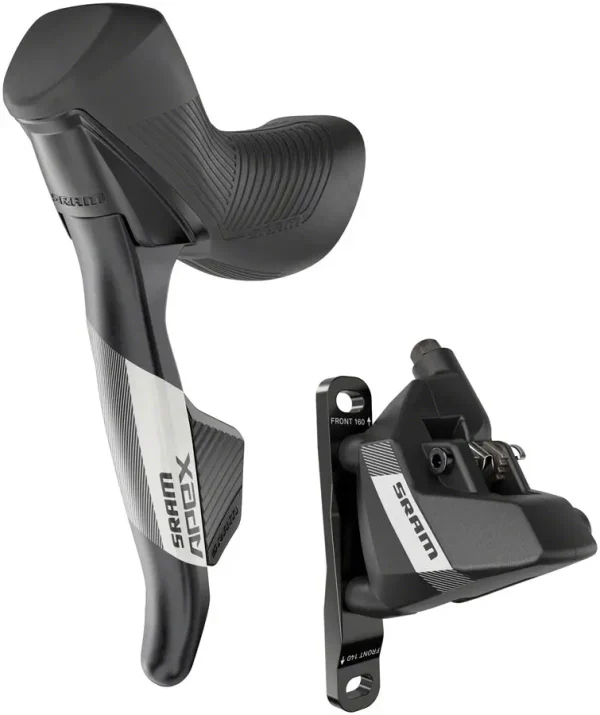 SRAM Apex AXS eTap 12spd Hyd Disc Brake Lever - Flat Mt Black sram apex axs etap 12spd hyd d 0 1750476440 - AROUNDTHECYCLE