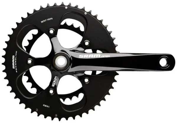 SRAM Apex Crankset 172.5mm - Road Bike Component sram apex crankset 1725mm road 0 1750476774 - AROUNDTHECYCLE