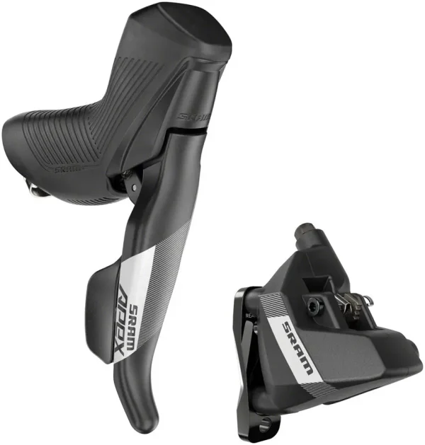 SRAM Apex DoubleTap Shifter-Brake & Disc Caliper - Right Rear MTB Black D¹ sram apex doubletap shifter br 0 1750476362 - AROUNDTHECYCLE