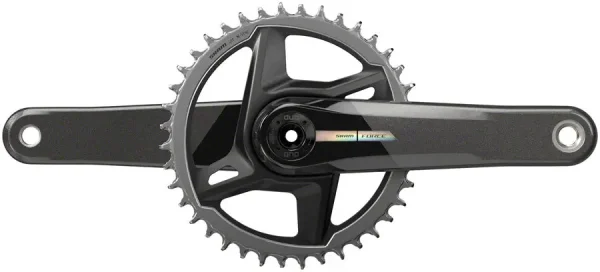 SRAM FORCE AXS Crankset - 1x12 Speed, Carbon, Iridescent Grey sram force axs crankset 1x12 s 0 1750476414 - AROUNDTHECYCLE