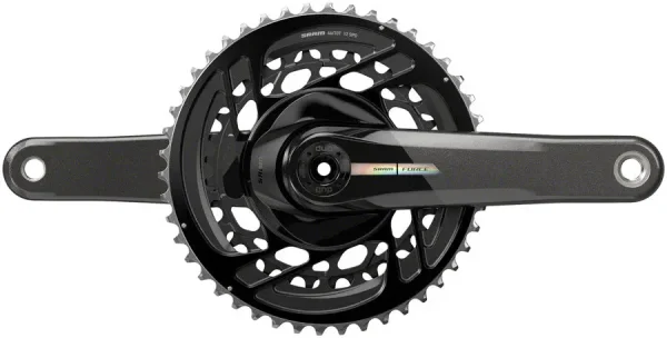SRAM Force AXS Crankset Carbon Iridescent Gray DUB Compatible sram force axs crankset carbon 0 1750476409 - AROUNDTHECYCLE