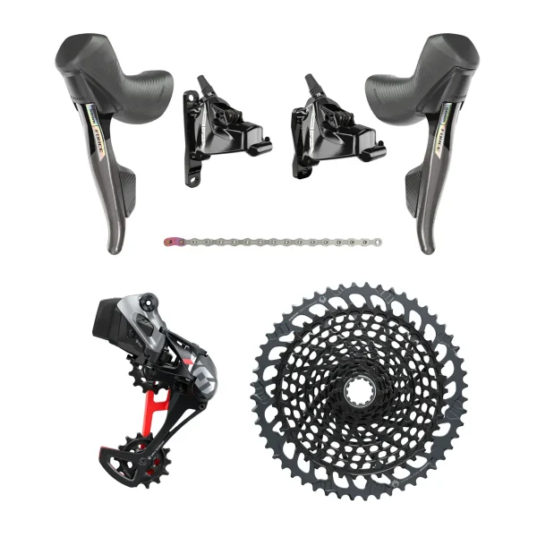 SRAM Force X01 Eagle AXS Gravel Groupset - Wireless 1x12 Drivetrain sram force x01 eagle axs grave 0 1750476287 - AROUNDTHECYCLE