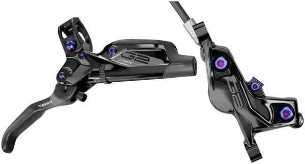 SRAM G2 Ultimate Front Disc Brake - Carbon Lever, Titanium sram g2 ultimate front disc br 0 1750477010 - AROUNDTHECYCLE