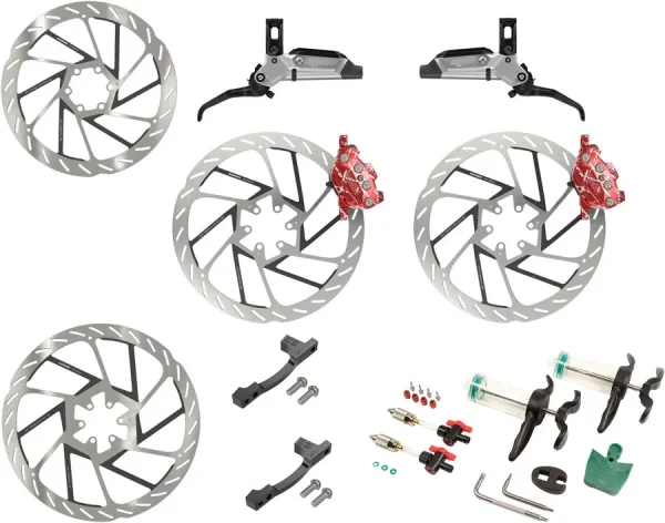 SRAM Maven Ultimate Disc Brake Kit with Rotors & Bleed Kit sram maven ultimate disc brake 0 1750476134 - AROUNDTHECYCLE
