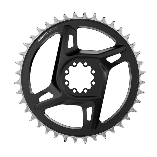 SRAM RED X-Sync 12/13spd 8-Bolt Chainring - Black Silver sram red x sync 1213spd 8 bolt 0 1750476044 - AROUNDTHECYCLE