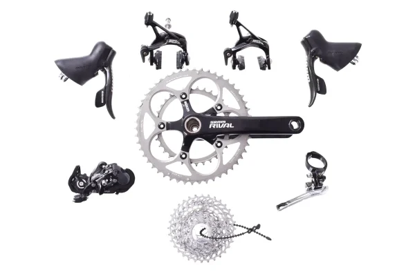 SRAM Rival 10-Speed Groupset w/ 172.5mm Crankset & 11-32T Cassette sram rival 10 speed groupset w 0 1750476113 - AROUNDTHECYCLE