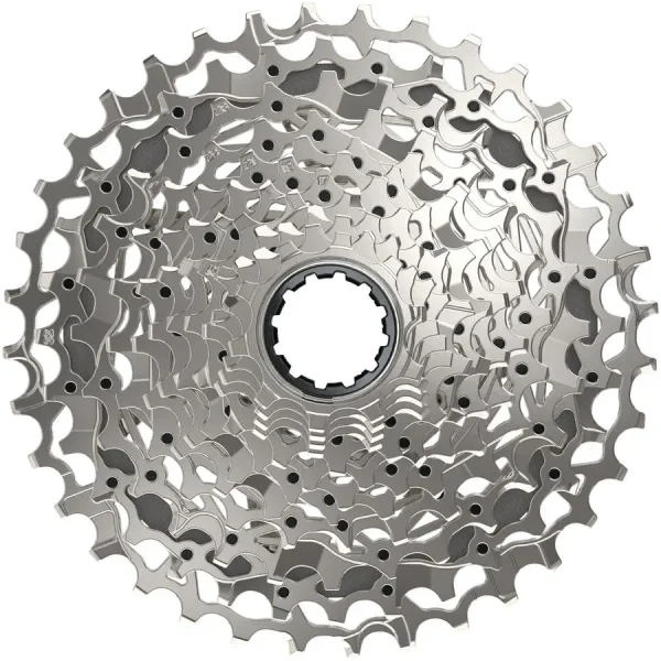 SRAM Rival AXS 12-Speed Cassette 10-36T XDR Silver - High-Performance Bike Drivetrain Part sram rival axs 12 speed casset 0 1750476871 - AROUNDTHECYCLE