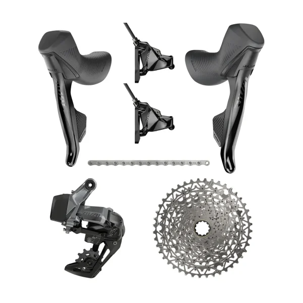 SRAM Rival eTap AXS XPLR Gravel Groupset - 1x 10-44t Kit sram rival etap axs xplr grave 0 1750476976 - AROUNDTHECYCLE