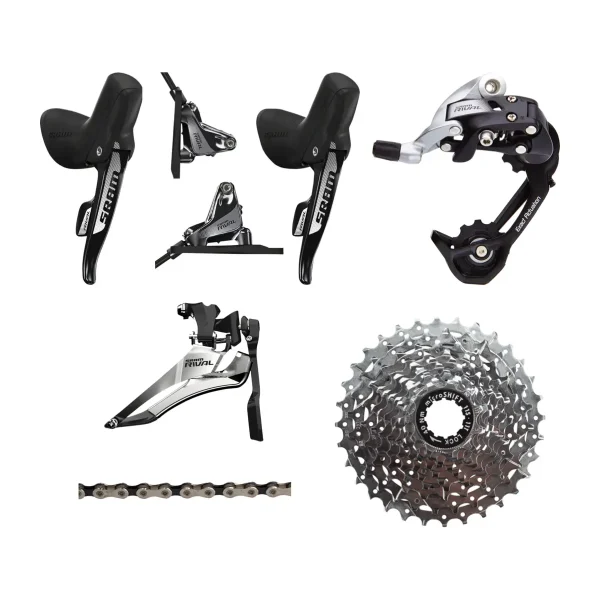 SRAM Rival HRD Groupset: 2x11 Hydraulic Disc, 11-32t FM sram rival hrd groupset 2x11 h 0 1750477060 - AROUNDTHECYCLE