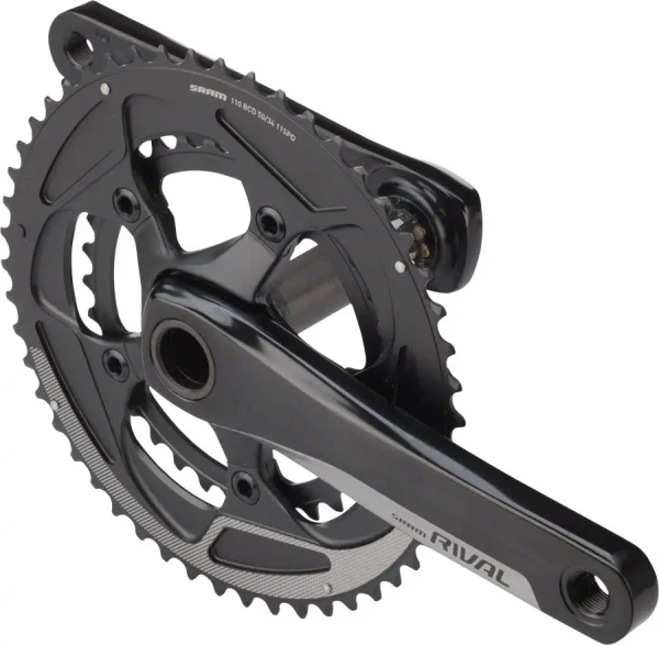 SRAM Rival22 Road Bike Crankset |11spd/110BCD Black sram rival22 road bike crankse 0 1750476225 - AROUNDTHECYCLE