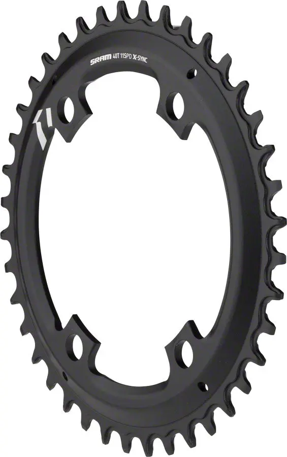 SRAM X-Sync Road Bike Chainring - Asymmetric Black sram x sync road bike chainrin 0 1750477312 - AROUNDTHECYCLE