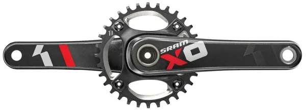 SRAM X01 DH Red MTB Crankset - B1 Durable Design sram x01 dh red mtb crankset b 0 1750476760 - AROUNDTHECYCLE