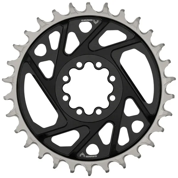 SRAM XX Eagle T-Type Chainring - Black Aluminum | Direct Mount sram xx eagle t type chainring 0 1750476599 - AROUNDTHECYCLE