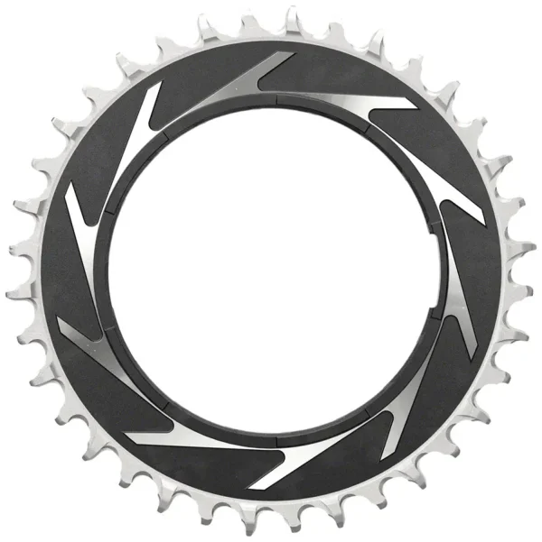 SRAM XX SL Eagle Chainring | Black/Silver Aluminum & Offsetting sram xx sl eagle chainring bla 0 1750476612 - AROUNDTHECYCLE