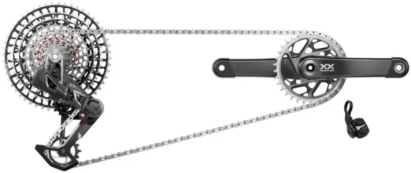 SRAM XX SL Eagle Wireless Groupset | AXS Shifting, 34T 10-52T UDH sram xx sl eagle wireless grou 0 1750475982 - AROUNDTHECYCLE