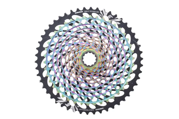SRAM XX1 Eagle AXS 12-Speed Cassette 10-50t Rainbow XD Driver - Used sram xx1 eagle axs 12 speed ca 0 1750476059 - AROUNDTHECYCLE