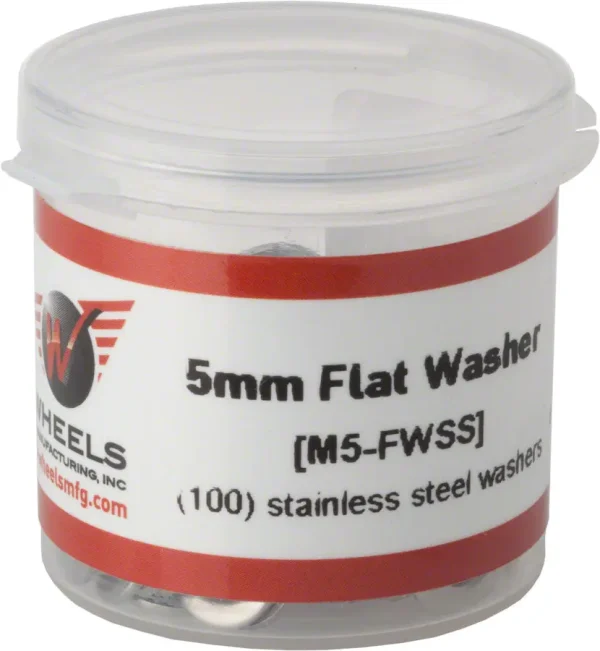 Stainless Steel Cycling Bottles 100-Pack - M5 Flat Design | Wheels Mfg stainless steel cycling bottle 0 1750476937 - AROUNDTHECYCLE