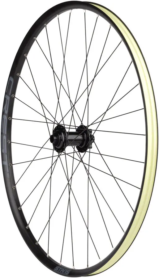Stan's Crest S2 29-inch Disc Brake Front Wheel (15x110mm) - Black stans crest s2 29 inch disc br 0 1750476630 - AROUNDTHECYCLE