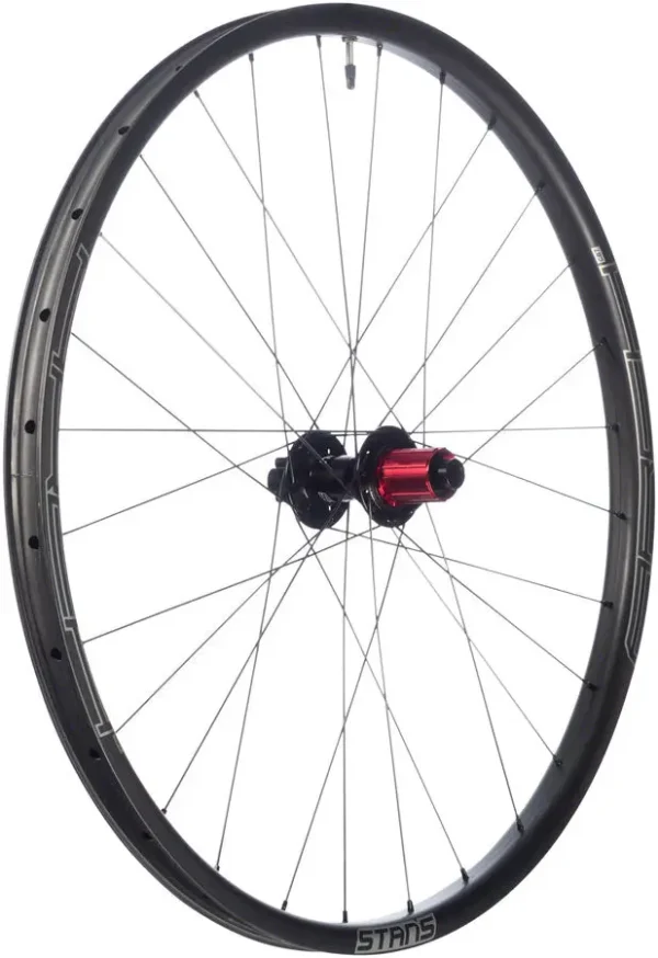Stan's No Tubes Arch CB7 Carbon Rear Wheel - 27.5", 12x142mm Hub, Black stans no tubes arch cb7 carbon 0 1750477463 - AROUNDTHECYCLE