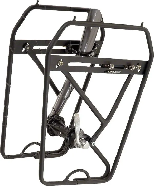 Sturdy Low Rider Bike Rack - Axiom Journey DLX Black sturdy low rider bike rack axi 0 1750475812 - AROUNDTHECYCLE