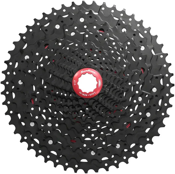 SunRace 12-Speed High-Perf 11-51t Black Chrome Cassette sunrace 12 speed high perf 11 0 1750477134 - AROUNDTHECYCLE