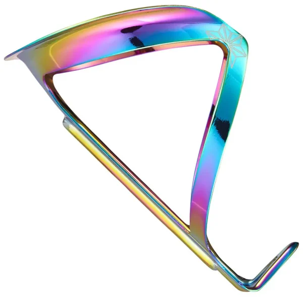 Supacaz Fly Anodized Aluminum Water Bottle Cage - Durable Oil Slick supacaz fly anodized aluminum 0 1750477367 - AROUNDTHECYCLE