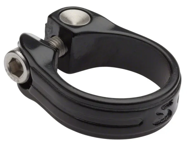 Surly 33.1mm Seatpost Clamp - Black Stainless Steel surly 331mm seatpost clamp bla 0 1750476049 - AROUNDTHECYCLE