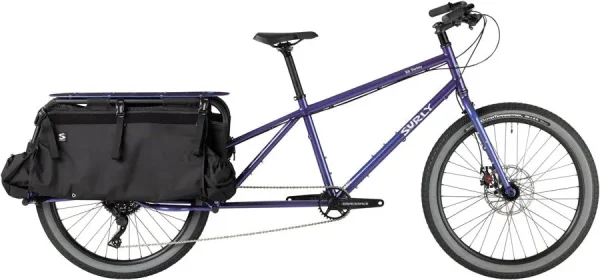 Surly Big Dummy Eggplant Cargo Bike - Steel & Durable surly big dummy eggplant cargo 0 1750476588 - AROUNDTHECYCLE