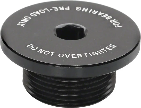 Surly Black Non-Drive Crank Bolt - Pre-Load Adjustable surly black non drive crank bo 0 1750476375 - AROUNDTHECYCLE