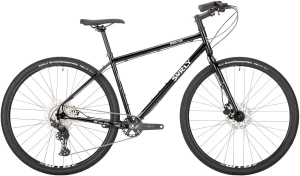 Surly Bridge Club Adventure Bike | Jet Black Steel Frame Tourer surly bridge club adventure bi 0 1750476997 - AROUNDTHECYCLE