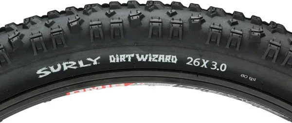 Surly Dirt Wizard Tubeless Folding MTB Tire - Black surly dirt wizard tubeless fol 0 1750476530 - AROUNDTHECYCLE