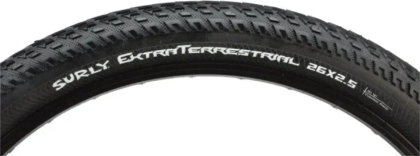 Surly ExtraTerrestrial 26x2.5 Tubeless Tire - Black 60tpi surly extraterrestrial 26x25 t 0 1750476529 - AROUNDTHECYCLE