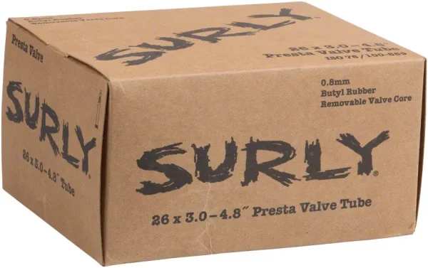 Surly Fat Bike Inner Tube 3.0-4.8 Presta Valve surly fat bike inner tube 30 4 0 1750477424 - AROUNDTHECYCLE