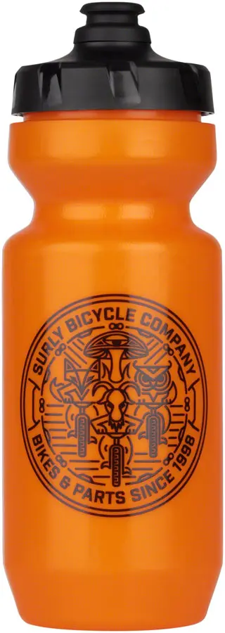 Surly Monster Squad 22oz Stainless Steel Water Bottle | Orange surly monster squad 22oz stain 0 1750476368 - AROUNDTHECYCLE