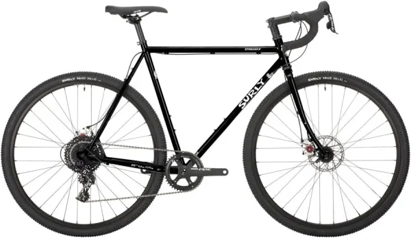 Surly Straggler Steel Gravel Bike - 700c Black surly straggler steel gravel b 0 1750476985 - AROUNDTHECYCLE