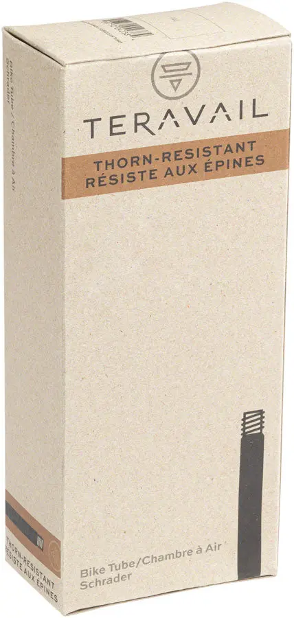 Teravail Schrader Valve Tube 20x1.25-1.9 with 35mm Valve teravail schrader valve tube 2 0 1750476130 - AROUNDTHECYCLE