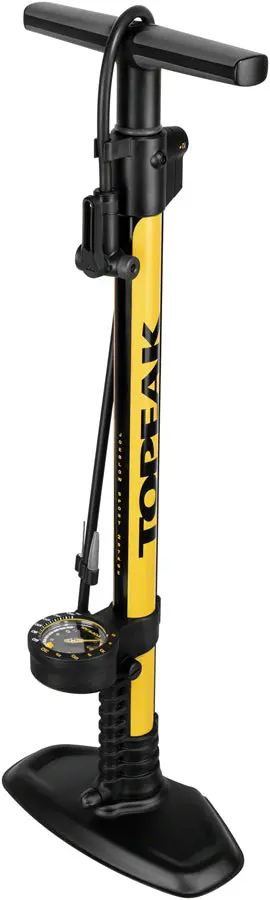 Topeak JoeBlow Sport II Floor Pump - 160psi, TwinHead DX5 topeak joeblow sport ii floor 0 1750476500 - AROUNDTHECYCLE