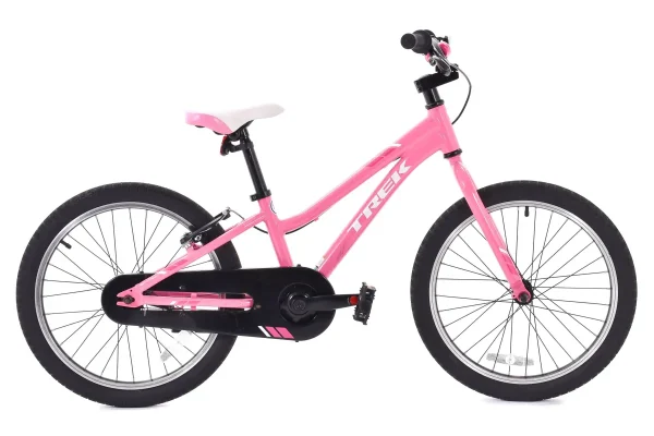 Trek Precaliber 20 Pink White Kids Bike - Pre-Owned Single Speed trek precaliber 20 pink white 0 1750476049 - AROUNDTHECYCLE
