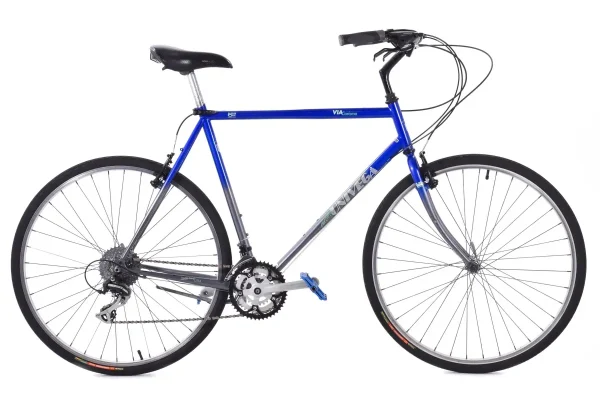 Univega Via Carisma 21-Speed Hybrid Bike - 23" Steel Frame univega via carisma 21 speed h 0 1750476019 - AROUNDTHECYCLE