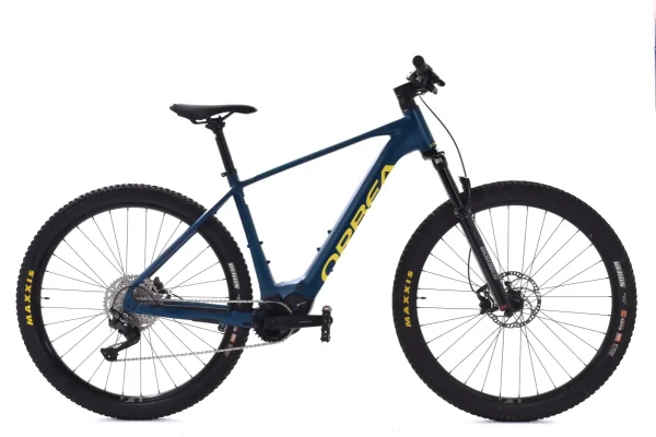 Used 2022 Orbea Urrun 30 Hardtail eMTB - Shimano EP8-RS Blue/Yellow Mountain Bike used 2022 orbea urrun 30 hardt 0 1750476214 - AROUNDTHECYCLE