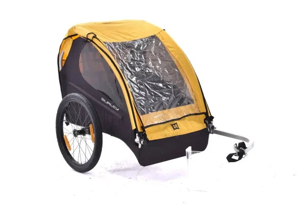 Used Burley Bee Yellow Kids Bike Trailer for Sale used burley bee yellow kids bi 0 1750476192 - AROUNDTHECYCLE
