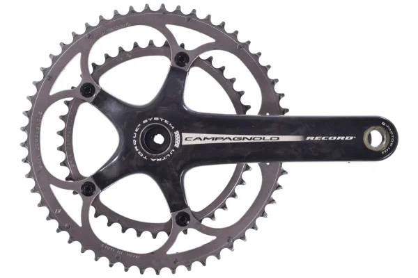 Used Campagnolo Record Carbon Road Bike Crankset used campagnolo record carbon 0 1750475730 - AROUNDTHECYCLE
