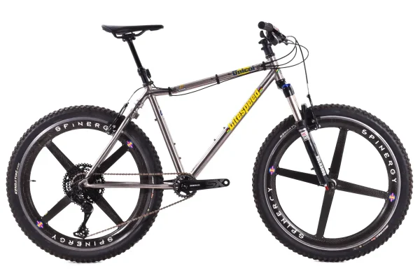Used Litespeed Unicoi Titanium Mountain Bike - Spinergy Carbon Wheels used litespeed unicoi titanium 0 1750475978 - AROUNDTHECYCLE