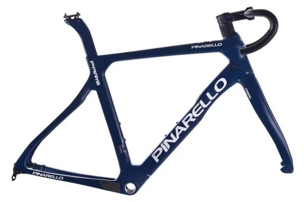 Used Pinarello Paris Disc Carbon Road Bike Frameset 53cm Blue Steel used pinarello paris disc carb 0 1750475824 - AROUNDTHECYCLE