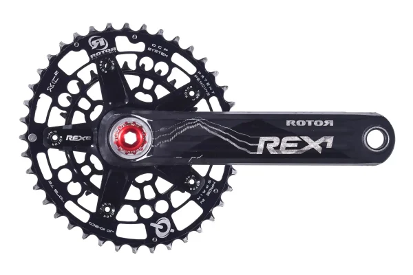 Used Rotor Rex MTB Crankset 175mm 40-26T BB30 used rotor rex mtb crankset 17 0 1750475894 - AROUNDTHECYCLE