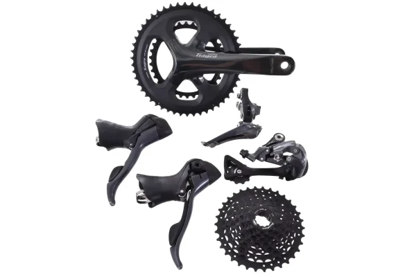 Used Shimano Claris 2x8-Speed Drop Bar Groupset with Tiagra Crankset used shimano claris 2x8 speed 0 1750476214 - AROUNDTHECYCLE