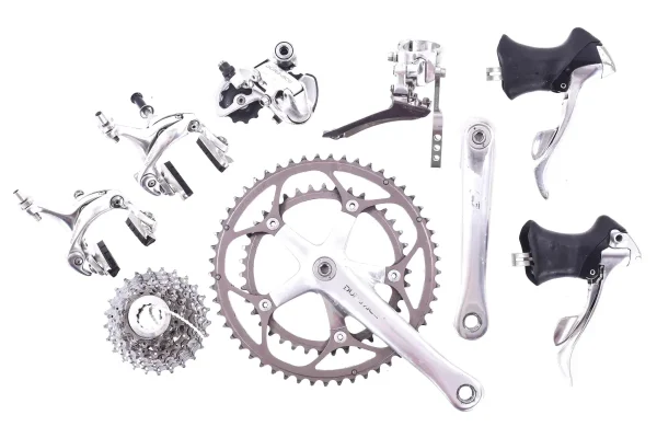 Used Shimano Dura-Ace 7700 2x9 Road Groupset - 172.5mm Crank used shimano dura ace 7700 2x9 0 1750475922 - AROUNDTHECYCLE