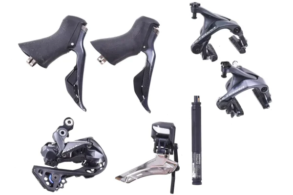 Used Shimano Ultegra Di2 R8050 2x11 Groupset | Full Set with Mechanical Brakes used shimano ultegra di2 r8050 0 1750475836 - AROUNDTHECYCLE