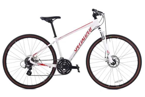 Used Specialised Cross Trail HybriD w/DiscBrake & Colours Wht/Rd used specialised cross trail h 0 1750475707 - AROUNDTHECYCLE